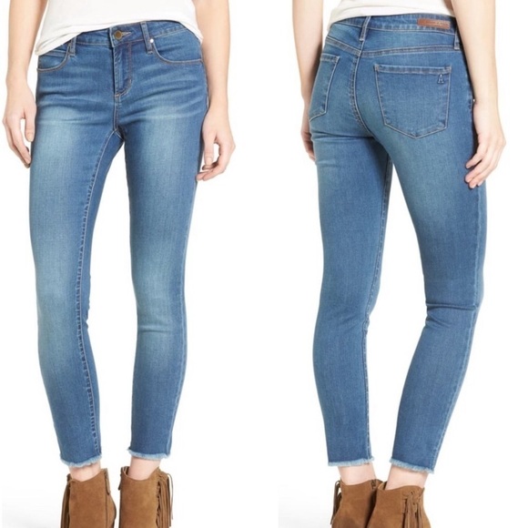 Articles of Society Carly ankle skinny crop jeans - Picture 1 of 6